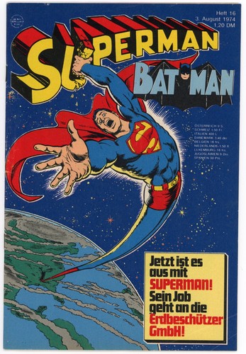 Superman 1974 - superman, 16/1974