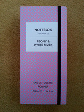 Notebook Fragrances Peony & White Musk Eau de Toilette 100ml