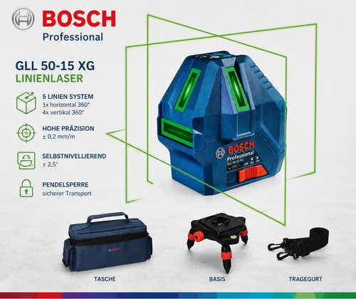 Bosch gll grün 5 - xg,