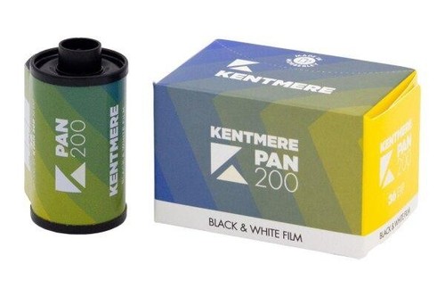 Kentmere pan 200 schwarz - pan, schwarz/weiß