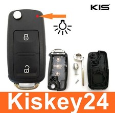 2Tasten Ersatz Klappschlüssel