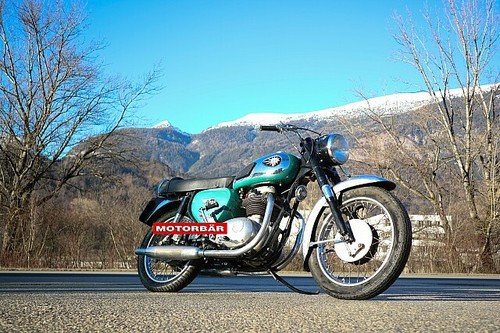 Bsa a50 1962 grün 499ccm - bsa,