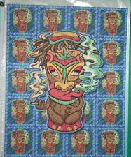 Blotter Art:"GREEN DREAM"