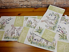 Sander Gobelin Tischset Tischläufer  Bunnies Patch Ostern Hase  Größenwahl