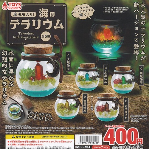 Terrarium mit zauberstein - mit,