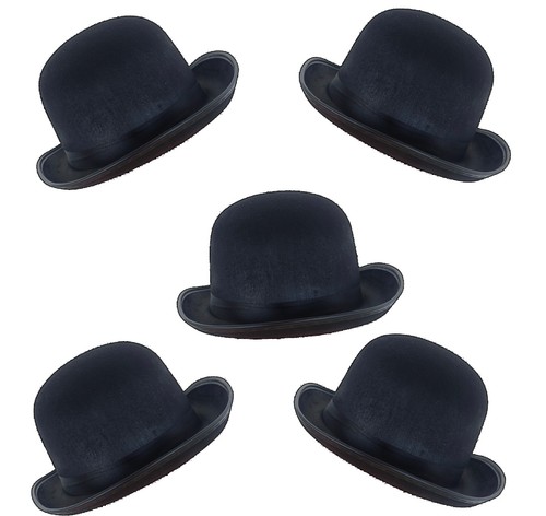 Schwarze melone hut set - melone,