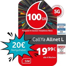 Vodafone Prepaid CallYa L|100