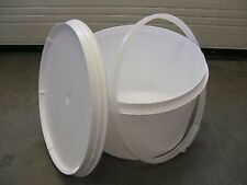 Futtereimer Tonne Weithalstonne Kübel Fass mit Spannring