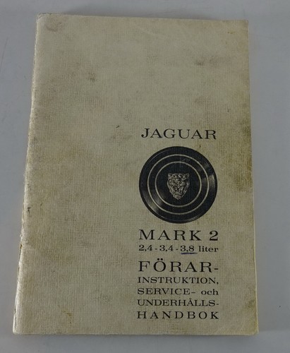 Betriebsanleitung jaguar mark - betriebsanleitung,