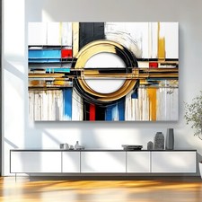 Leinwand Bild Abstrakt Bunt