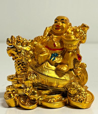 Lachender Buddha auf Drachen &