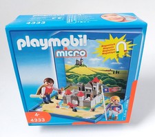 Playmobil® Micro 4333 Ritterburg Burg MicroWelt Magnetisch - RARITÄT - NEU + OVP