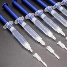 10 x 3ml Bleaching Gel zur Zahnaufhellung 30 ml EU-konform Whitening Gel