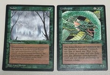 2x Green Cards MTG - German