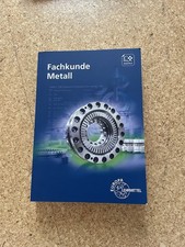 Fachkundebuch Metall EUROPA Lehrmittel 59. Auflage Digital + Nr 10129