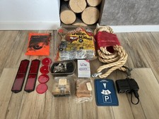 Konvolut Kiste mit Autoteilen