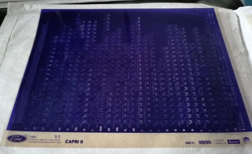 Ford capri mk2 mk3 microfiche - ford,