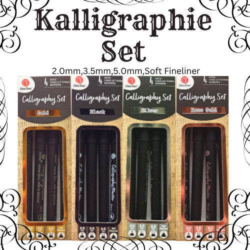 Kalligrafie stifte set - stifte,