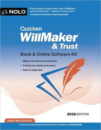 Quicken willmaker trust - quicken, &