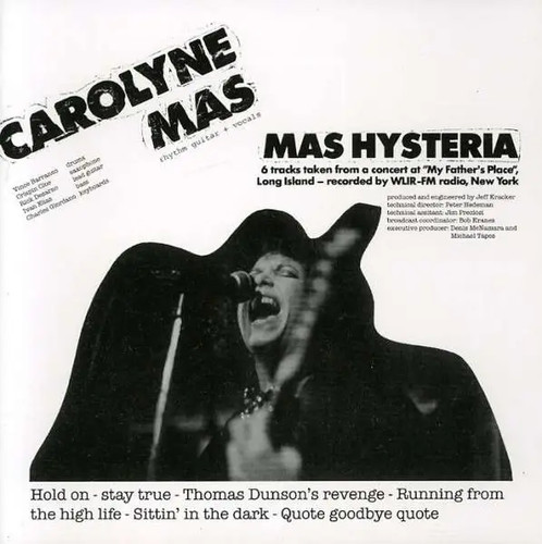 Carolyne mas hysteria - cd,