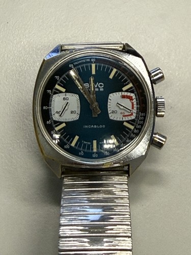 Bwc swiss incabloc chronograph - bwc,