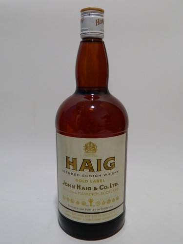 John haig gold label - haig, whisky