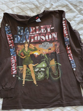 Original Harley-Davidson, Longsleeve, Herren, Gr. M, Washington, Motorrad, Biker