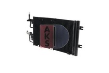 AKS DASIS Kondensator, Klimaanlage  für OPEL