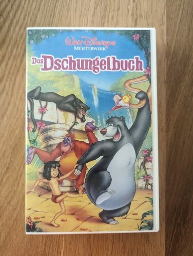 Das dschungel buch - das, vhs
