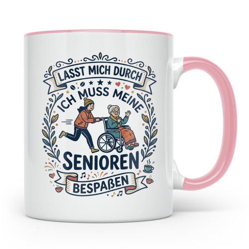 Pflegekraft tasse senioren - pflegekraft,