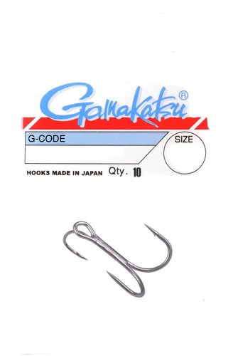 Gamakatsu twinex treble hooks - gamakatsu,