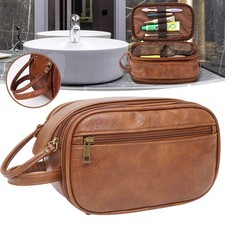 Kulturtasche Herren Leder