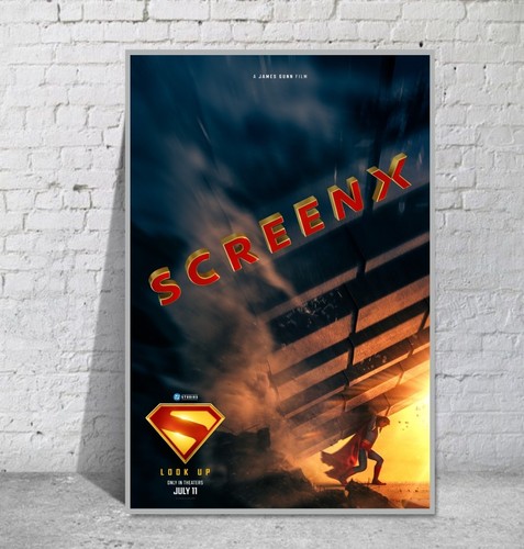 Superman film poster - (2025),