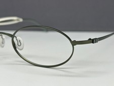 Adidas Brille Herren Damen Rund Grün Oval A754 Vollrand