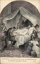 Ak Napoleon, Sterbebett