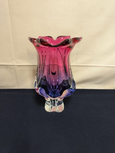 Mid century glas vase - mid,