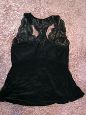 NEU VELVET KITTEN Negligee Nachthemd Spitze Gr.L
