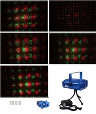 6 in 1 LED Laser Bühnenlicht