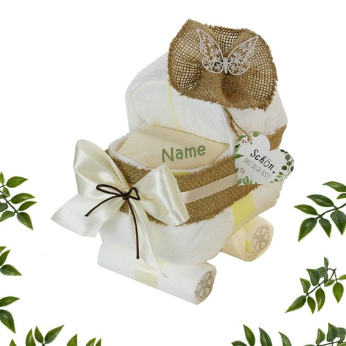 Windeltorte mit name kleiner - windeltorte, |