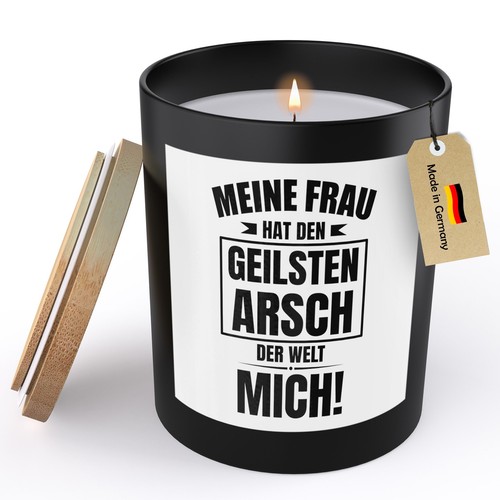 Ehemann geschenk spruchkerze - ehemann,