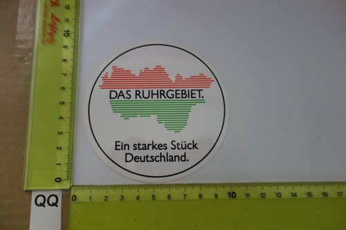 Alter aufkleber das - aufkleber, ruhrgebiet