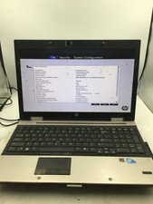HP ELITEBOOK 8540P - BOOTS TO