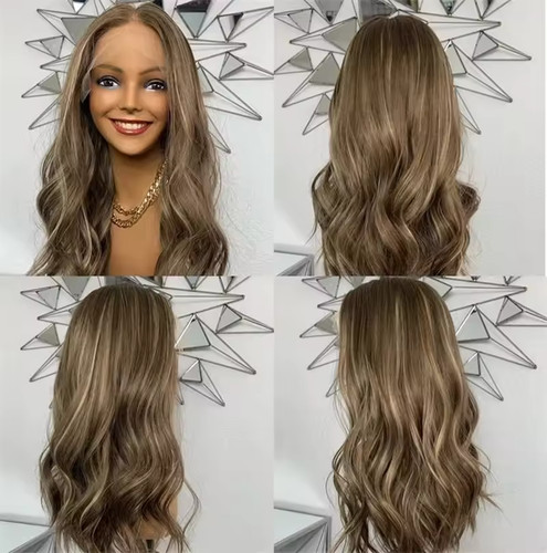 Balayage aschblond braun - aschblond,