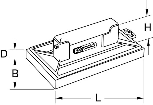 Fliesenwaschbrett 130x210mm - , ks