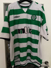 Celtic Glasgow Heimtrikot Umbro  NTL Saison 2001 2002