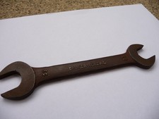 Daimler-Benz A.G. alter Gabel- Doppel- Maulschlüssel SW 17/19 mm Bordwerkzeug