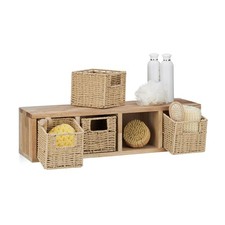 Wandregal regalsystem walnuss - regalsystem,