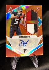 Panini 2022 Phoenix - Drake London - Rookie Auto Orange - Falcons /50