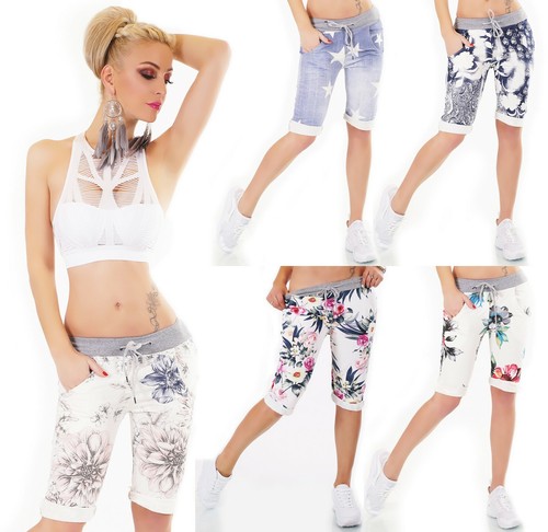 Italy damen bermuda shorts - bermuda,