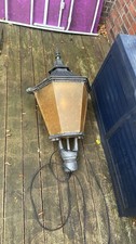 strassenlaterne lampe garten antik selten gross licht gelb leuchte